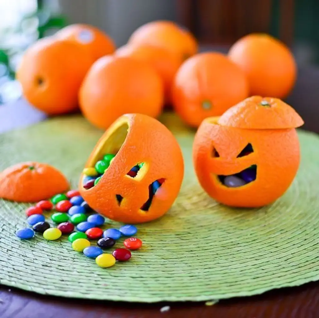 Little Orange Candy 'pumpkins'