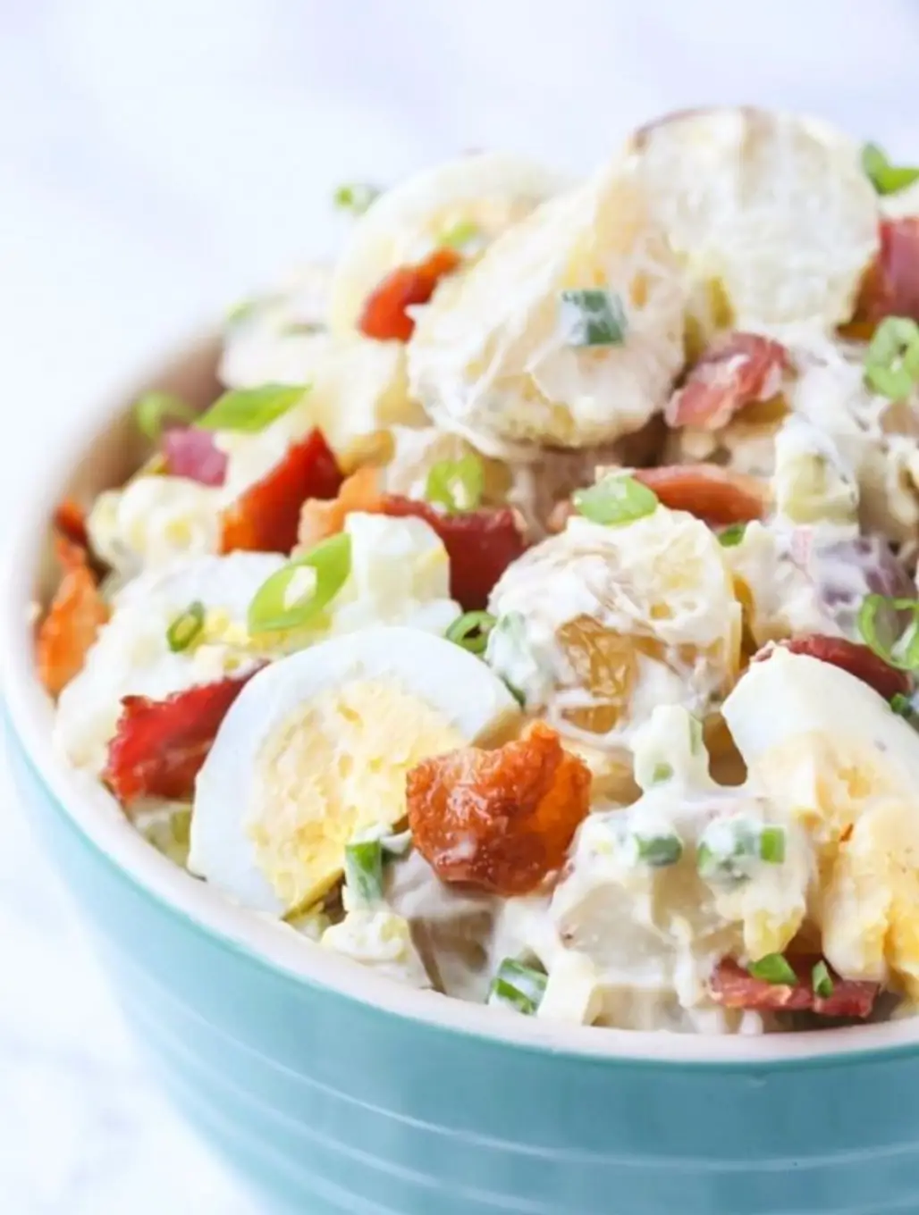Potato Salad with Bacon and Egg