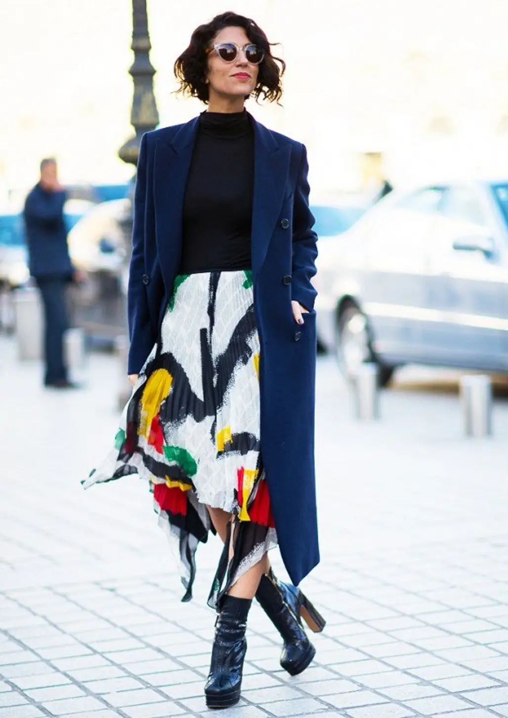Flowy Skirt and Long Coat