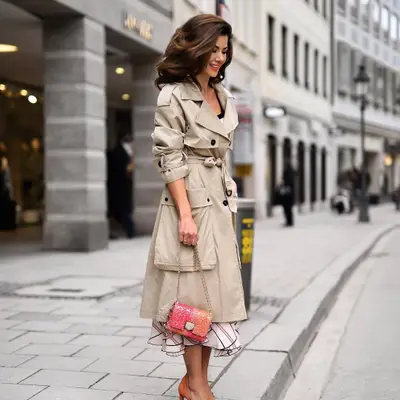 7 Amazingly Colorful Trench Coats ...