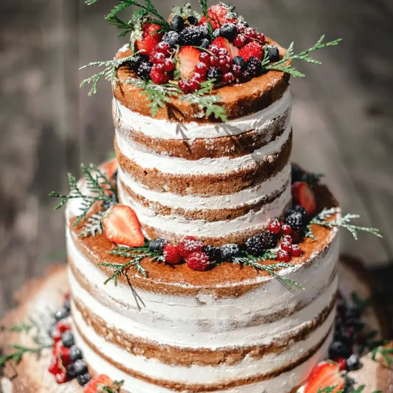 23 Rustic Wedding Cakes to Complement Your Theme ...