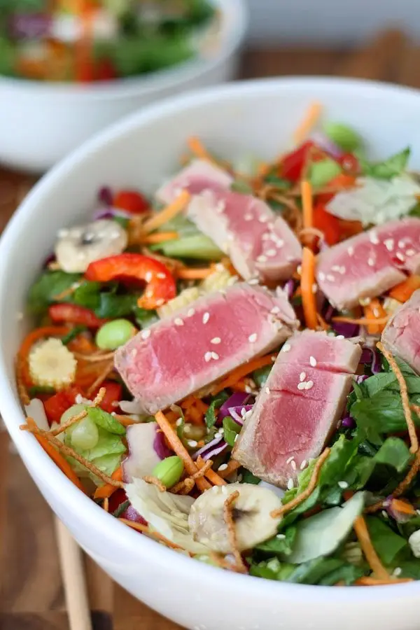 Romaine Rice Tuna Salad