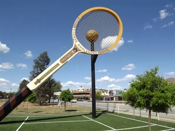 The Big Tennis Racquet