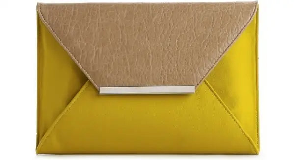 Mix No. 6 Color Block Envelope Clutch