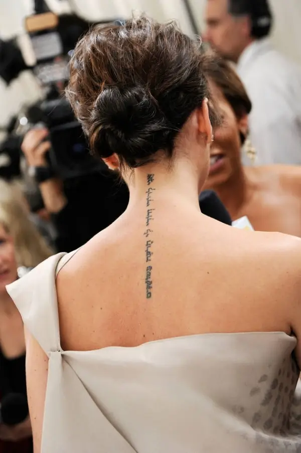 The Back of the Neck