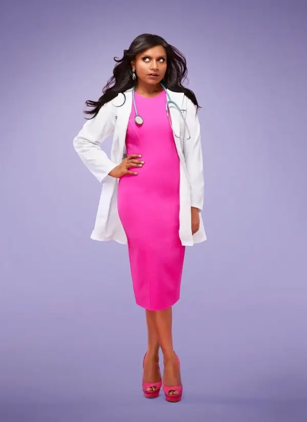 Mindy Kaling on "the Mindy Project"