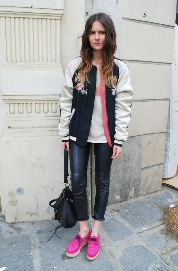9 Street Style Ways to Wear a Varsity Jacket