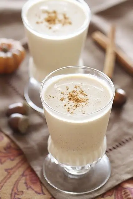 Eggnog and Appetizers