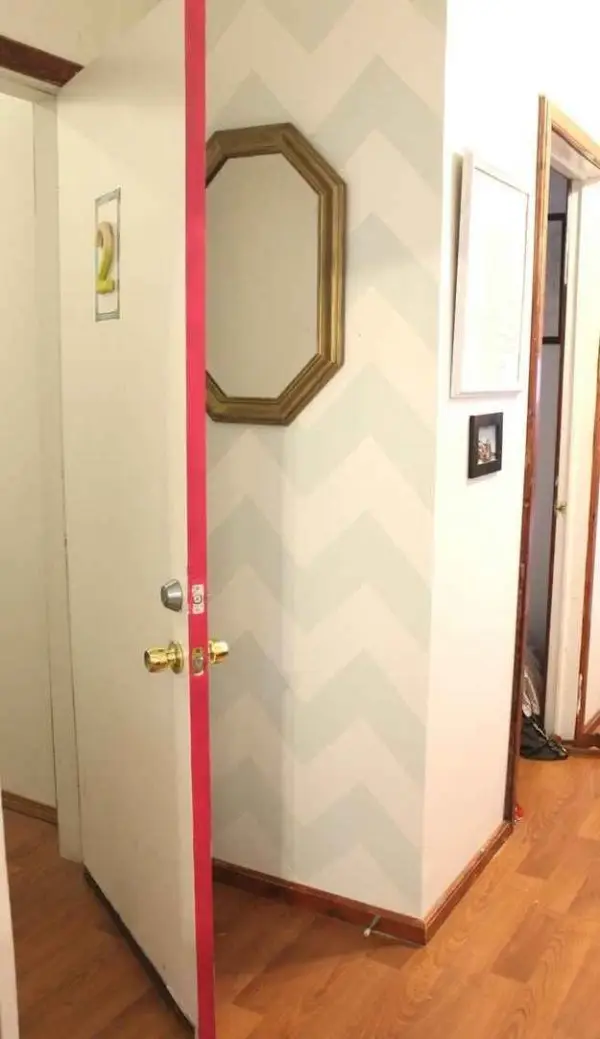 If You're Looking for a Subtle Pop of Color, Paint the Sides of Your Door