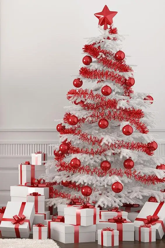 red,christmas tree,tree,christmas decoration,christmas,