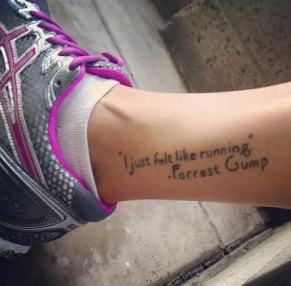 Fitness-related Tattoo