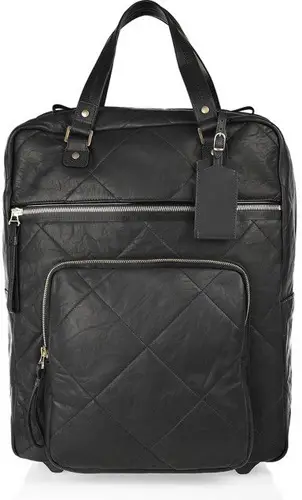 Lanvin Amalia Voyage Leather Suitcase