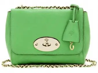 Mulberry Lily Green Colored Shoulder Bag