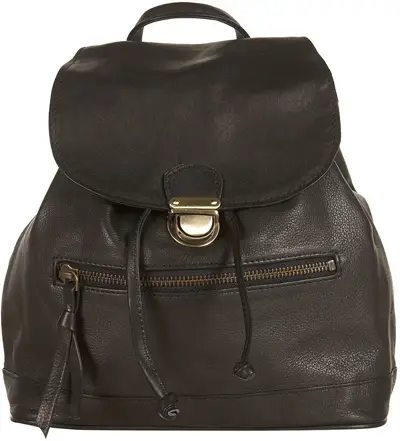 Topshop Leather Backpack