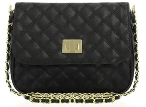ASOS Quilted Lock across Body Bag