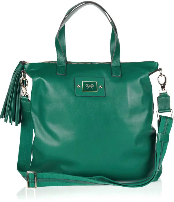 Glass-Bottle Green Tote