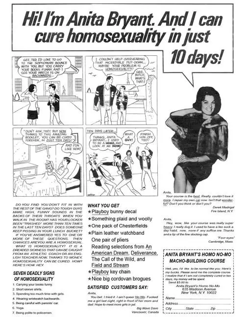I Can Cure Homosexuality in Just 10 Days