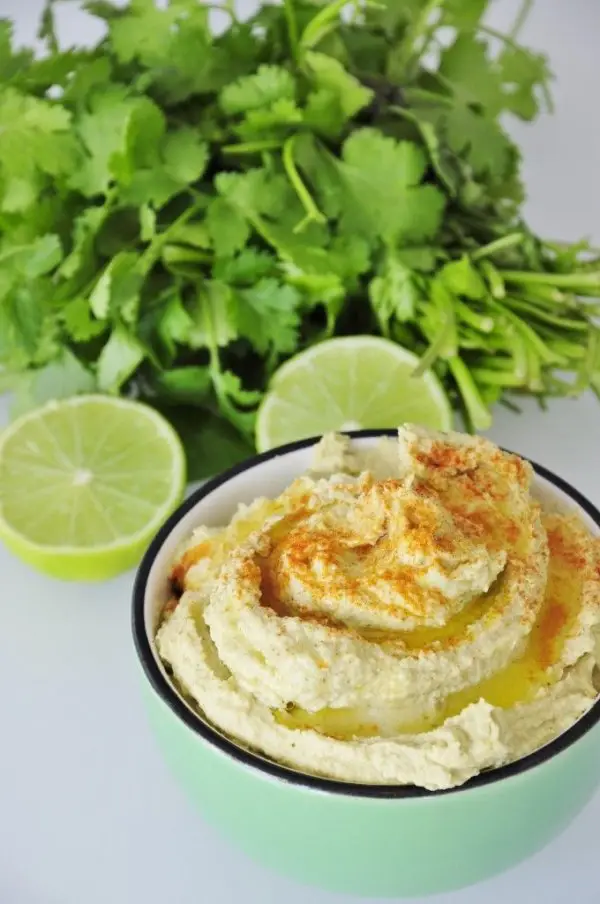 Lime Cilantro Hummus