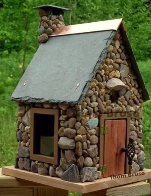 One of a Kind Artisitc Birdhouse