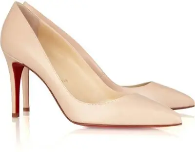 Christian Louboutin Pigalle 85 Leather Pumps
