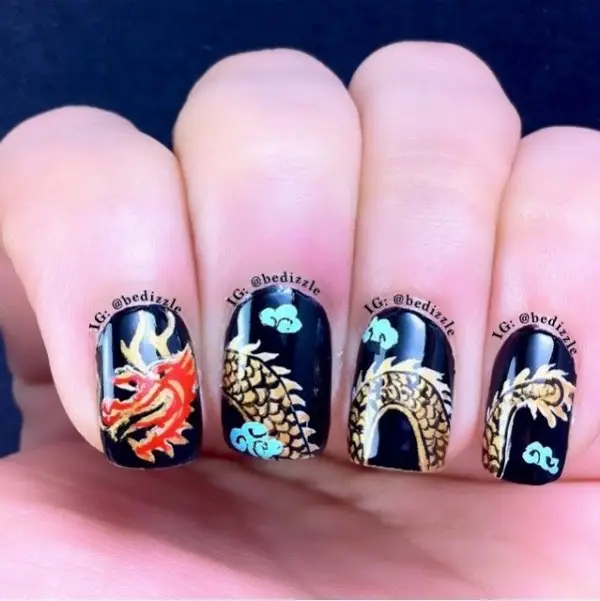The 30 Best Dragon Nail Art Designs in the Whole World ...