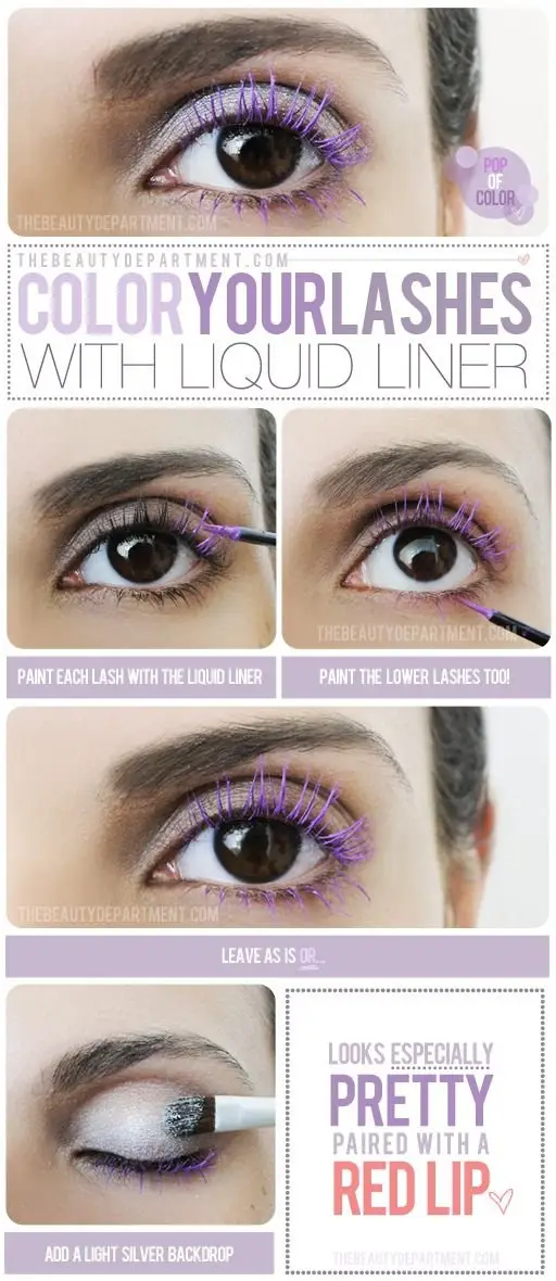 Color Your Lashes