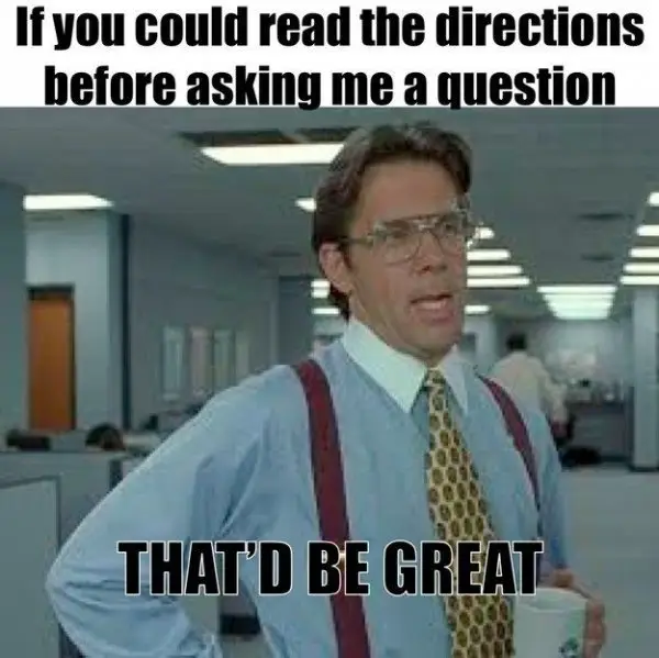 Read, then Ask