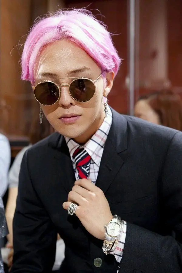 G-Dragon of Big Bang - Pink