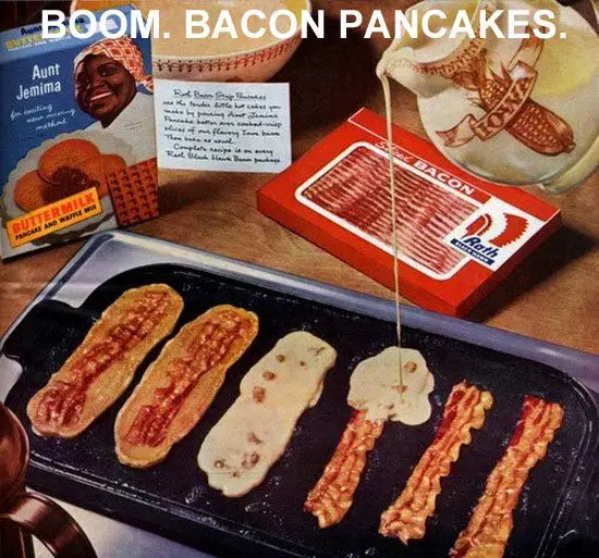 Bacon. Freaking. Pancakes