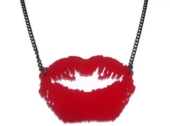 A Kiss on Your Necklace