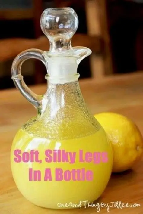 DIY Skin Smoother for Silky Soft Legs