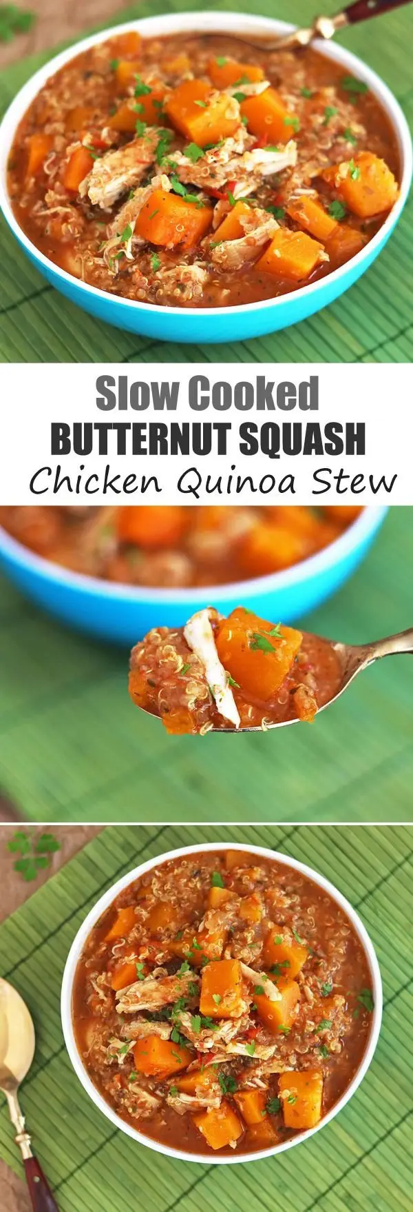 Butternut Squash Chicken Quinoa Stew