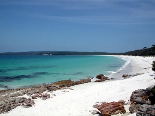 Hyams Beach in Australia