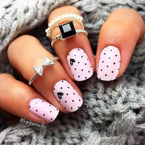nail, finger, pink, hand, nail care,