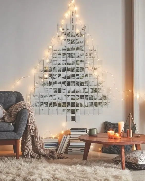 christmas tree, christmas decoration, living room, decor, fir,