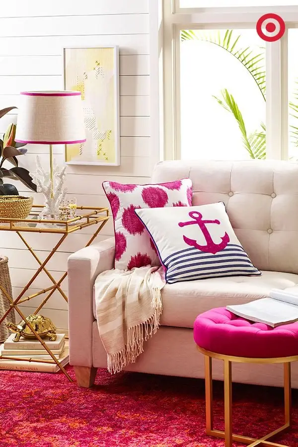 For an Unexpected Twist on Nautical, Make It Pink!