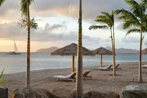 Lie in the Sun at Paradise Beach in St. Kitts and Nevis