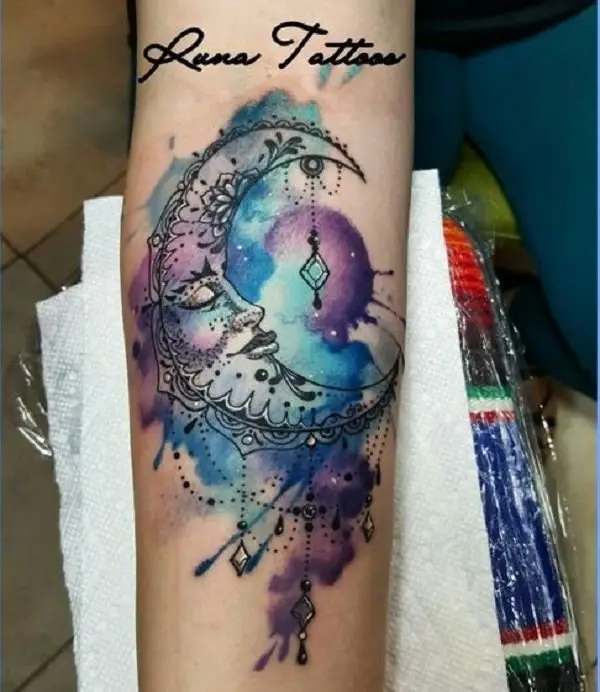 galaxy tattoo designs