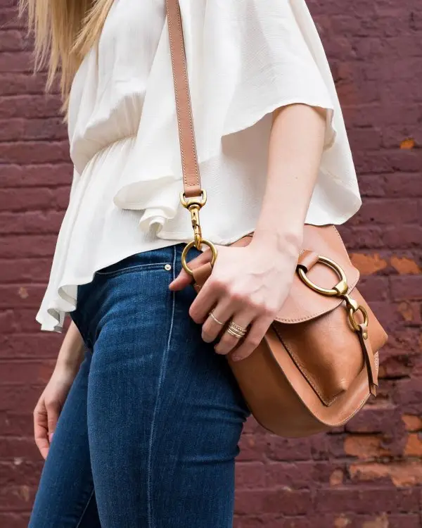 white, jeans, shoulder, fashion model, handbag,