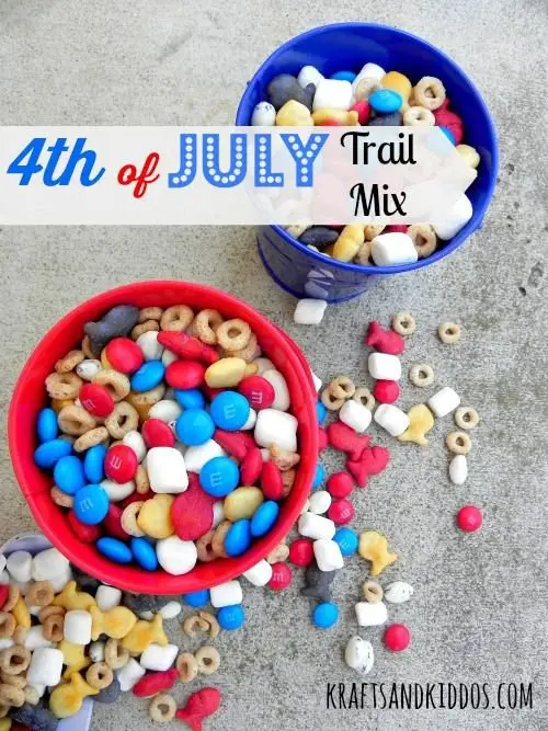 4th of July Trail Mix