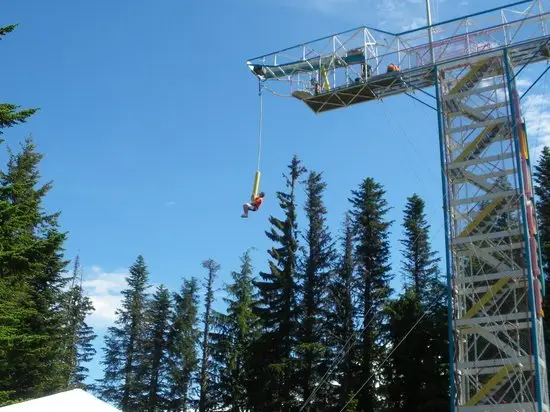 Bungee Tower by Mount Hood Adventure Park in Government Camp, Oregon