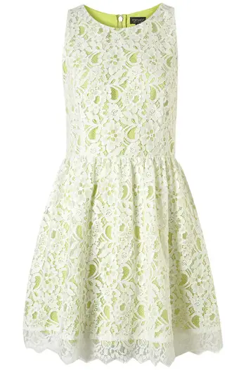 Tosphop Sleeveless Lace Dress