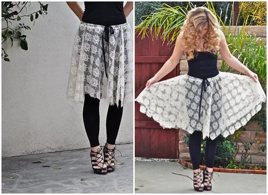 Easy Lace Skirt
