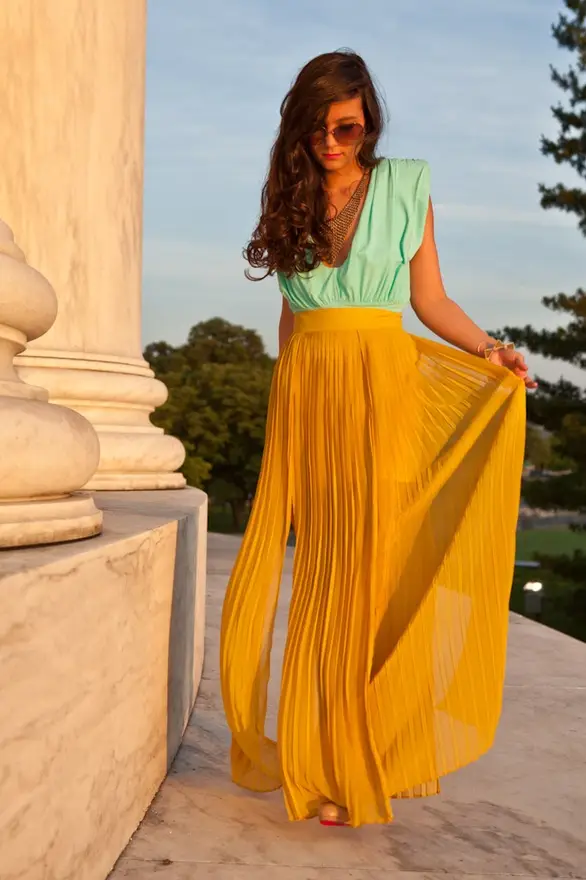 color,yellow,clothing,dress,gown,