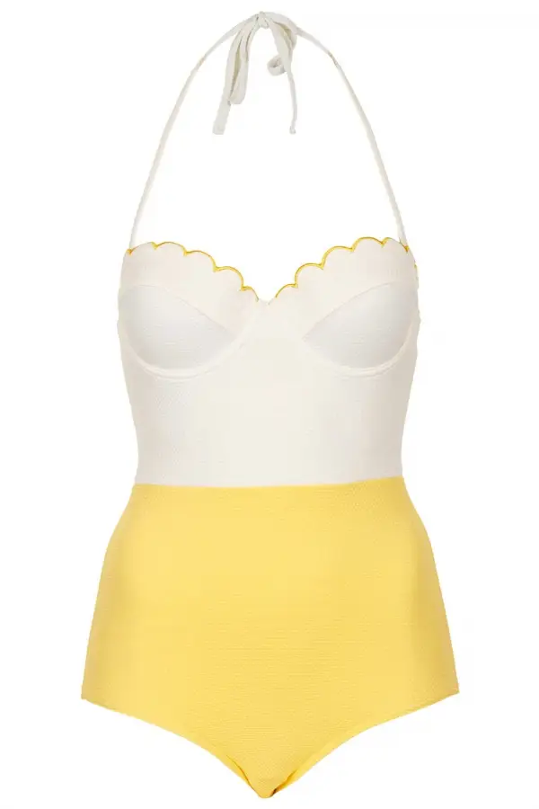 7 Cute Scalloped Swimsuits to See You through the Rest of Summer ...