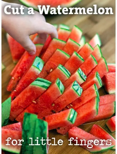 Another Great Option is to Cut Watermelon into These Perfect Mess-free Pieces
