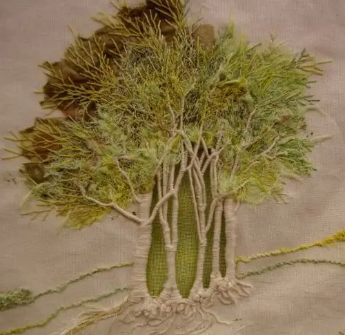 Embroidered Trees