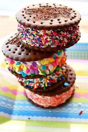 Sprinkles and Ice Cream Sandwiches