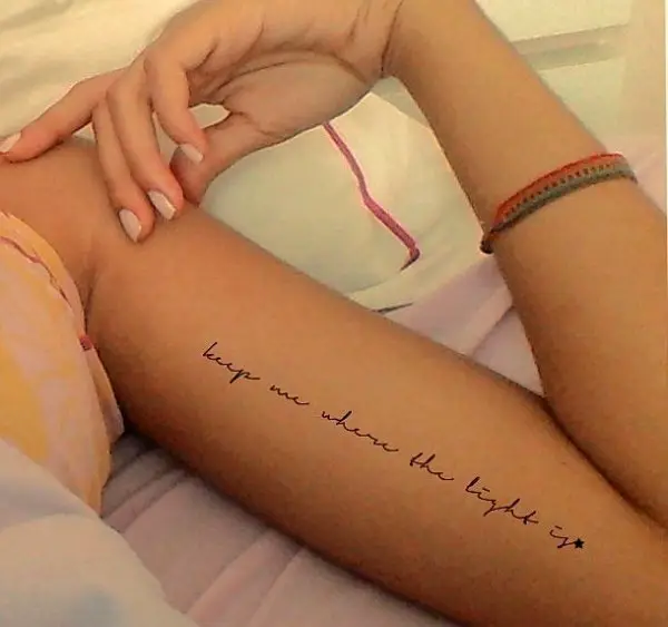 47 Inspiring Quote Tattoos That Will
