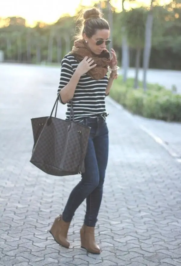 Pin by Riley on Cute clothes  Louis vuitton neverfull outfit